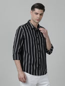 Striped Button-Down Shirt