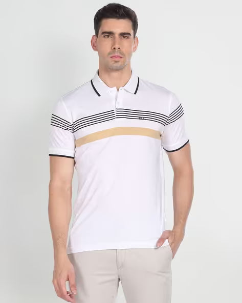 Color Block Polo Shirt