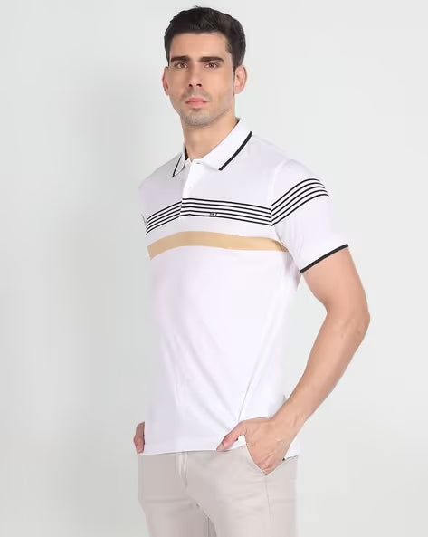 Color Block Polo Shirt
