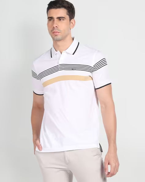 Color Block Polo Shirt