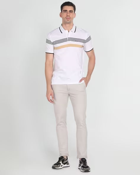 Color Block Polo Shirt