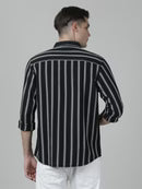 Striped Button-Down Shirt