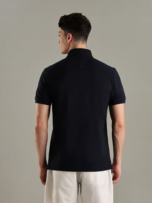 Classic Striped Polo Shirt