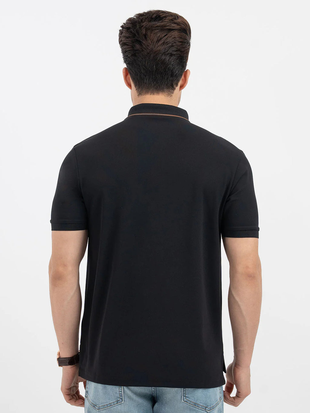 Color Block Polo Shirt